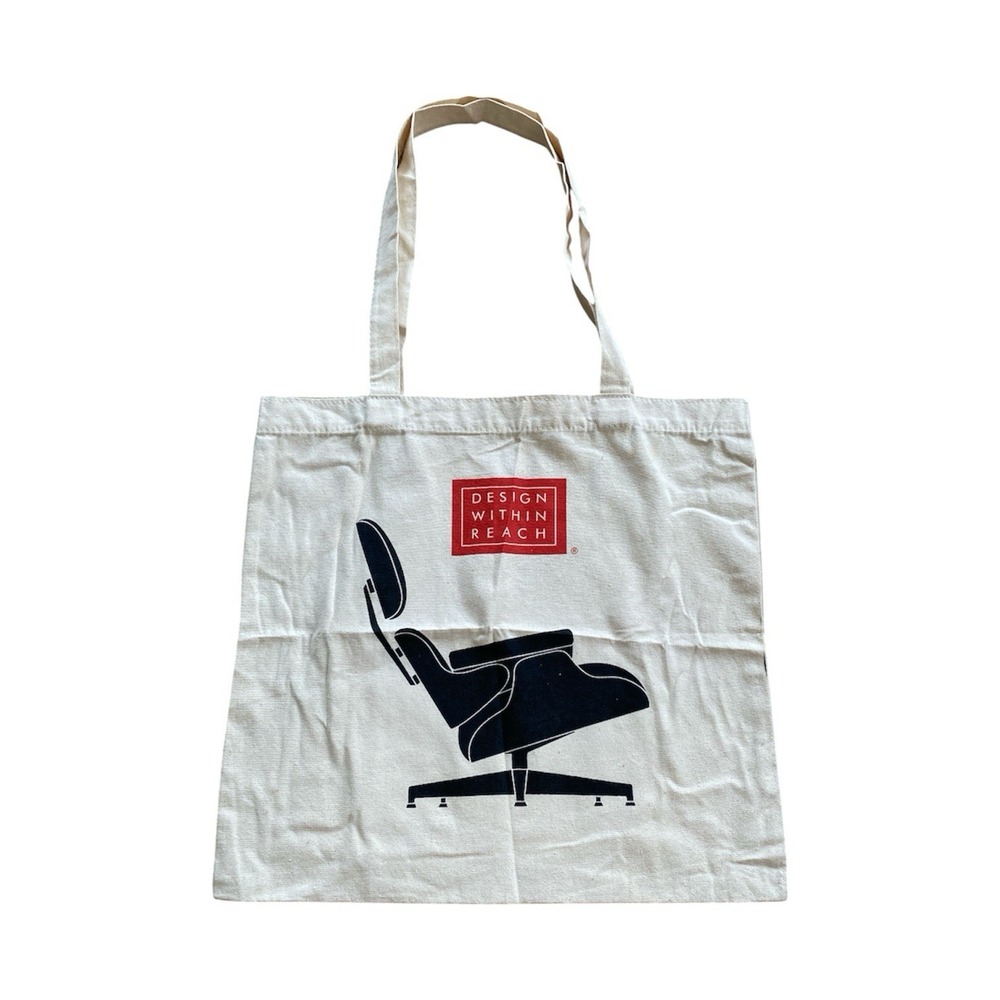 DWR Design Within Reach Tote Bag Herman Miller Knoll Eames Lounge Chair